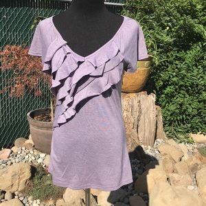 Ruffle T shirt